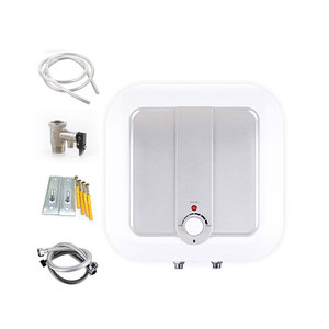Caldera de agua eléctrica de acero inoxidable de <span class=keywords><strong>15</strong></span> <span class=keywords><strong>litros</strong></span> para uso doméstico y hotelero <span class=keywords><strong>calentador</strong></span> de almacenamiento de tanque de agua caliente con carcasa de plástico - Product Image 1