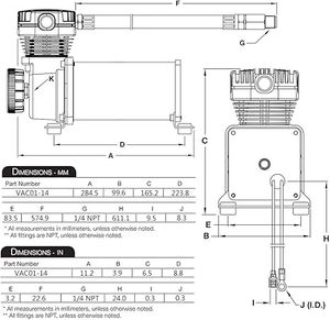 <span class=keywords><strong>Accessoires</strong></span> de voiture à suspension pneumatique d'usine, universel 1/4NPT 3/8NPT chrome 200PSI 480C 12V kit de compresseur de suspension pneumatique - Product Image 2
