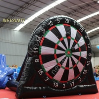 Jeu de fléchettes gonflables géantes Carnival pour enfants et adultes, idéal pour les événements et la location de matériel de fête