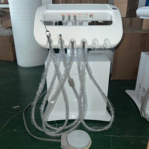 รถเข็นทันตกรรมเคลื่อนที่ออลอินวัน พร้อมระบบจ่ายน้ำดูดและระบบจ่ายยาทันตกรรมแบบพกพาความแม่นยำสูง - รถเข็นทันตกรรมเคลื่อนที่แบบมีกังหัน - Product Image 3