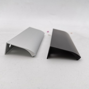 Alüminyum fırçalanmış nikel mobilya çekmece kapı kolları mutfak terzileri yatak odası banyo otel yemek için kolay kurulum - Product Image 3