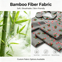 Großhandel Maßgeschneiderte Lustige Karierte und Gestreifte Bedruckte Familien-Pyjamas für Weihnachten und Feiertage, Passende Familien-Loungewear