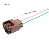 Conector de Goma para Faros de Coche, Enchufe de Madera, 9006 HB4, Conector de Bombilla 9005 HB3, Soporte de Lámpara HIR2, Original de Fábrica