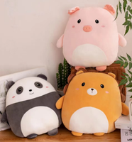 Vente en gros de peluches câlins, oreiller, animaux, peluches, panda, produits mignons pour enfants