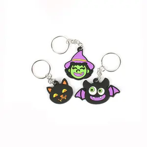 Keychain Promotional Keychain Wholesale Movie Character Cartoon 3d Custom Silicone Keyring