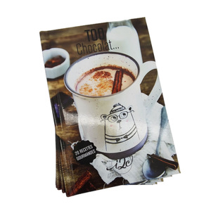 Custom CMYK Full-Color Offset Printing Recipe Journal Hardcover Magazine Delicious Food <strong>Baking</strong> <strong>Cooking</strong> Catalogue <strong>Book</strong> Cardboard - Product Image 3