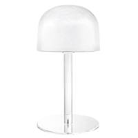 Support de perruque en acrylique transparent avec plateau en mousse pour mannequin trépied Judaica, cadeau juif