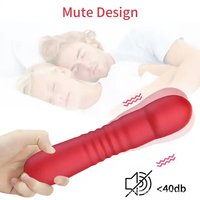 Silikon Teleskop-Bullet-Vibrator USB-Aufladung Mini-Zauberstab-Massagegerät Klitoris-Stimulator Realistischer Dildo Klitoris-Massagegerät Spielzeug