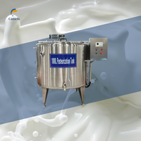 Cuve de pasteurisation de lait 1000L / Cuve de fermentation 1000L / Usine de traitement du lait 1000L