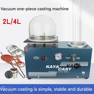 Prix d'usine Machine de coulée sous vide 2L 4L 6L pour cœur de moteur, pour la fabrication de bijoux en or, multi-tension (220V/110V), garantie 1 an - Product Image 5