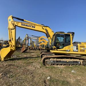 Excavadora Hidráulica de Cadenas Komatsu PC220 de 22 Toneladas, Casi Nueva, Proyecto de Construcción de Alta Calidad - Product Image 1