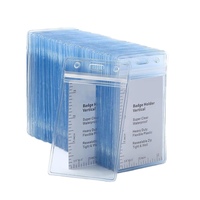 Porte-cartes et porte-badges portable en PVC tendance, avec fermeture éclair – Idéal pour la promotion, excellente qualité, directement de l'usine