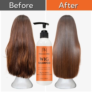 Vente en gros OEM 8.8oz. Démêlant Lissant <span class=keywords><strong>Perruque</strong></span> Shampooing Revitalisant Non-Statique <span class=keywords><strong>Synthétique</strong></span> Cheveux Naturels Perruques Postiches Shampooing - Product Image 6