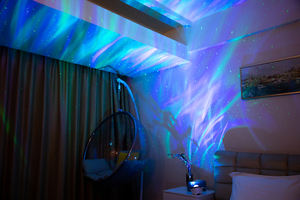 Projecteur led <span class=keywords><strong>de</strong></span> veilleuse <span class=keywords><strong>pour</strong></span> enfants, musique intelligente, aurore, galaxie, <span class=keywords><strong>océan</strong></span>, ciel étoilé, étoile du nord, aurore - Product Image 3