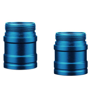 Boîtier de lampe de poche à led étanche personnalisé Boîtier en aluminium CNC 18650 Tube flexible - Product Image 1