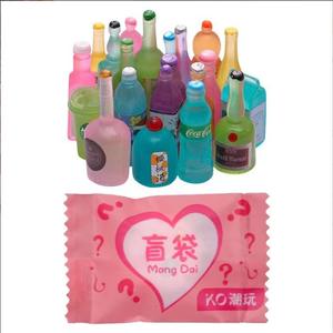 Nouvelles figurines miniatures en résine, sachet surprise individuel, pour scène de jeu de simulation alimentaire en mini-marché ou supérette - Product Image 5