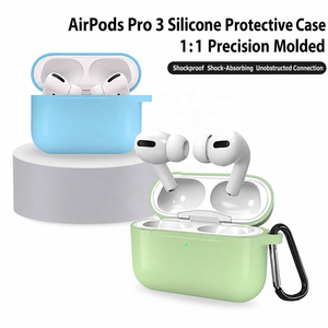 เคสซิลิโคนสำหรับ AirPods Pro 3, เคสป้องกันหูฟังที่เข้ากันได้กับ <span class=keywords><strong>Apple</strong></span> AirPods Pro 3, กันกระแทก, ป้องกันรอยขีดข่วน - Product Image 4