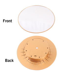 Base Giratoria <span class=keywords><strong>El</strong></span>éctrica para Exhibición, con Espejo, de 25 cm, para Joyería, con Alimentación USB y Batería - Product Image 5