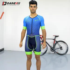 Darevie OEM ODM Custom Sublimation Fahrrad Set Herren Einteiliger Fahrrad anzug Triathlon Kleidung