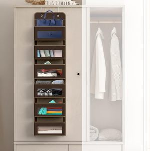 Organizzatore per Porta Anti-Oscillazione con Finestre Trasparenti in PVC, Personalizzabile <span class=keywords><strong>a</strong></span> 6 Livelli - Product Image 1