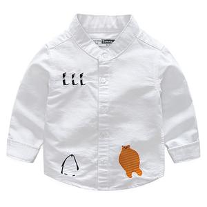 ร้านขายส่งออนไลน์ เสื้อเด็กผู้ชายลายการ์ตูนปัก ผ้าขนหนูสีพื้น แขนยาว ลายรถบรรทุก ย้อมสีแบบไทได - Product Image 2