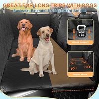 Housse de siège de voiture pour chien en coton Oxford durable, imperméable, antidérapante, protection UV IR, utilisation quatre saisons, ajustement universel