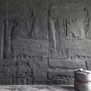 Halong en ucuz dış PU sahte taş tipi ve kiremit duvar kaplama pu taş mantar - Product Image 4