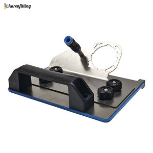 Soporte Guía para Biselado de Azulejos, Herramienta de Corte Manual de 45 Grados, Guía de Ángulo de Precisión, Aluminio Resistente para Azulejos de Mármol y Granito - Product Image 5