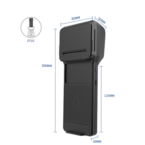 Escáner <span class=keywords><strong>de</strong></span> Código <span class=keywords><strong>de</strong></span> Barras Symcode MJ-Q20B con Clip <span class=keywords><strong>de</strong></span> Respaldo para Teléfono NFC, Impresión Térmica, 250 Escaneos/S, Tamaño A4, Interfaz TTL/USB/COM, en Stock - Product Image 4