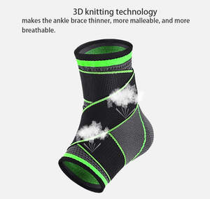 الأكثر مبيعًا دعامة كاحل رياضية قابلة للتعديل يدعم ضغط الأكمام للحماية من الإصابات يدعم ضغط الكاحل - Product Image 4