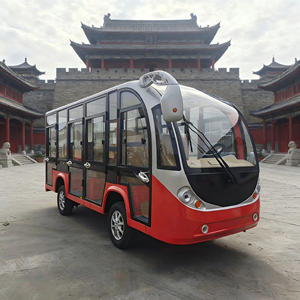 Vehículos eléctricos de cuatro ruedas personalizados de 8-23 asientos para turismo, autobuses turísticos, autobuses de transporte, vehículos de turismo y fábricas - Product Image 1