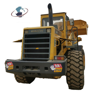 Komatsu-cargador frontal original hecho en Japón, WA380-6, segunda mano, 5 toneladas, en venta en Shanghai - Product Image 1