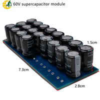 Module de batterie super condensateur en graphène 60V6AH pour système d'alimentation de moteur électronique/outils/voiture de tourisme