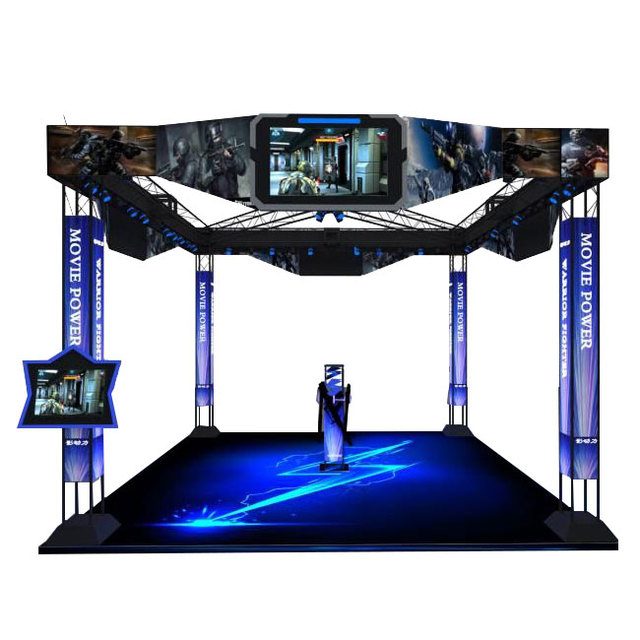 SportVR SVR-8S-001 Business Indoor Outdoor Educational Daycare Home Free Roam Arena VR Standing Platform 9D VR Shooting Games