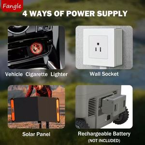 Bracelet de survie multifonctionnel rechargeable en plastique pour l'aventure en plein air à sept cœurs pour la survie - Product Image 5