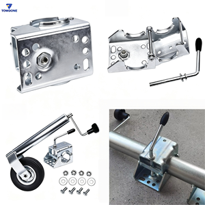 Soporte de <span class=keywords><strong>Rueda</strong></span> de Remolque Ecológico de Acero Estampado con Acabado en Zinc de 60 mm, Marca TOWDNE - Product Image 3
