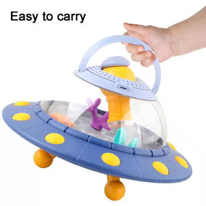 EPT Biología Educativa 360 Grados Rotación Observación OVNI Juguete <span class=keywords><strong>Elton</strong></span> Ciencia Laboratorio Tallo Juguete Insecto Planta Visor para niños - Product Image 2