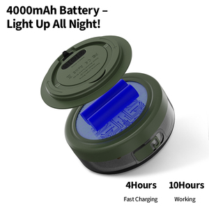 ไฟ LED สายยาว 10 เมตร <span class=keywords><strong>ราคา</strong></span>ส่งจาก JSK แบตเตอรี่ 4000mAh พลังงานแสงอาทิตย์ โหมด RGB ไฟสำหรับสวนและแคมป์ปิ้ง มาตรฐาน IP67 - Product Image 3