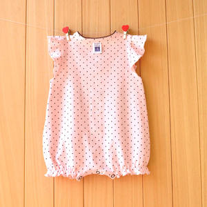 Ropa de Verano de Algodón para Bebés Recién Nacidos, Mono Corto con Mangas Volantes, Venta al por Mayor - Product Image 2