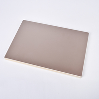 Panneau imperméable de mousse de coextrusion de PVC de noisette de JIEPIN de la vente chaude 0.45-0.75g/cm3 pour des présentoirs