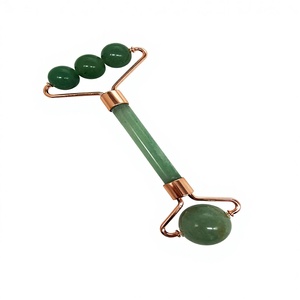 New Design Green Aventurine <b>Massage</b> <b>Roller</b> Custom logo Face Massager High Quality Aventurine <b>Roller</b> - Product Image 2