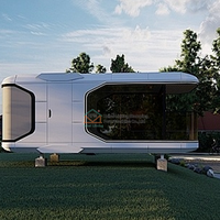 Maison préfabriquée mobile Capsule Hotel Modern Capsule House 3 Bedroom Luxury Smart Mobile Capsule