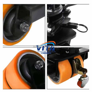 Rodas de Robô Industrial da Série Rápida, Rodas Pequenas AGV com Material de Polipropileno para Indústria de Armazém, Carro AGV AMR - Product Image 4