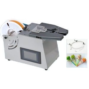 Máquina Automática Inteligente para Atar Bolsas de Pan y Dulces con Hilo Dorado, Atadora de Alambre para Empaques de Madera, Papel y Plástico - Product Image 5