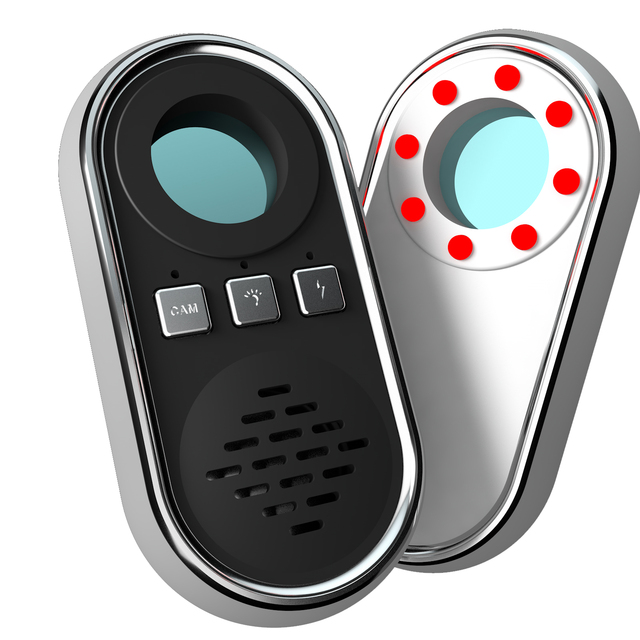 Portable Mini Anti-Candid Camera Detector for Hotels Infared Laser Lens Wireless Precision Alarm GPS GSM Finder Tracker