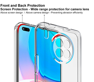 IMAK-funda de TPU ecológica para Huawei nova 8i, funda transparente para teléfono <span class=keywords><strong>Honor</strong></span> <span class=keywords><strong>50</strong></span> Lite, venta al por mayor - Product Image 2