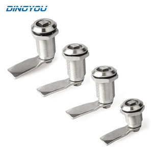 MS705 yüksek güvenlik kompakt paslanmaz çelik çeyrek dönüş mandalı kilit titreşim dayanıklı kare kam kilidi döküm - Product Image 2