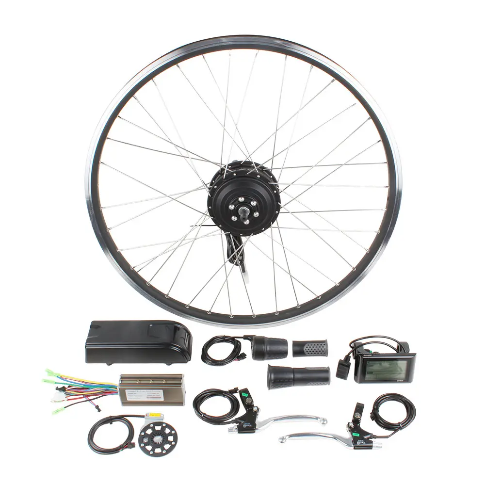 Kit moteur + pneu électrique 36V, 250/350w, pour conversion de vélo électrique