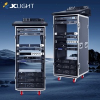Flight case antichoc 12U 16U 20U pour amplificateur et racks de studio, idéal pour station de travail DJ