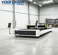 Machine de découpe laser à fibre haute vitesse 3 axes YOQI X3-MAX grand format 6000W pour tôles métalliques en acier inoxydable